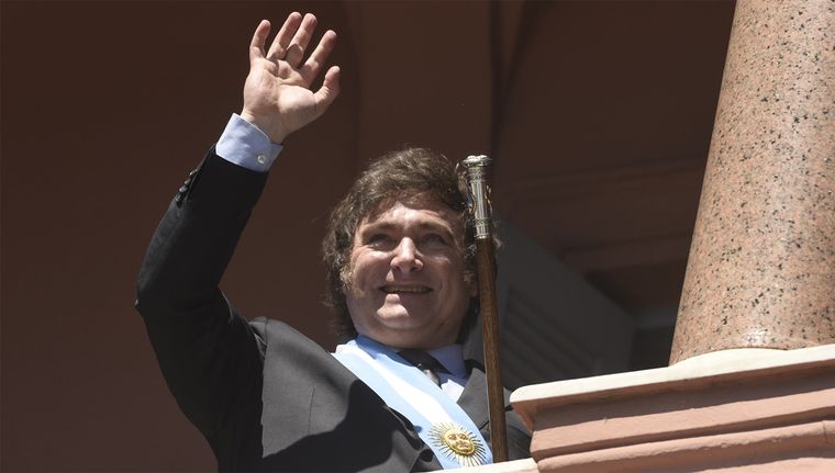 Javier Milei, nuevo presidente de la Argentina Foto: Juan Mateo Aberastain/MDZ