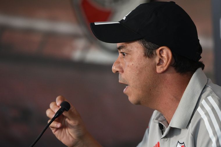 Marcelo Gallardo, DT de River. Foto: River Plate