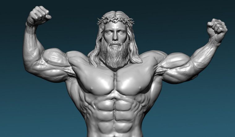 Las representaciones masculinas de Dios, muy vigentes. Foto: AStation.