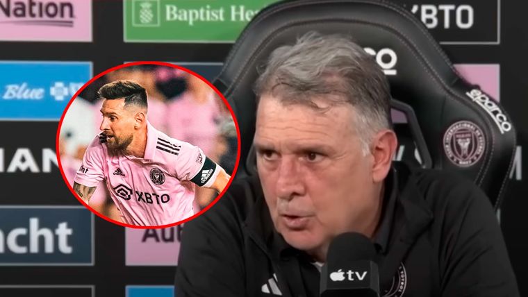 Tata Martino destacó a los compañeros de Messi que le dieron la victoria al Inter Miami en su ausencia Foto: Inter Miami - YouTube