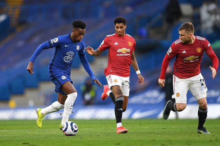 Chelsea y el United, en cero. Foto: @ChelseaFC_Sp