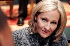 La escritora J.K. Rowling.