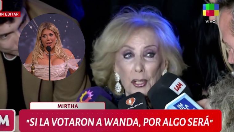 La histórica conductora opinó sobre el premio más polémico.