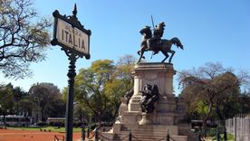 Garibaldi en Plaza Italia: símbolo de libertad Garibaldi en Plaza Italia: símbolo de libertad