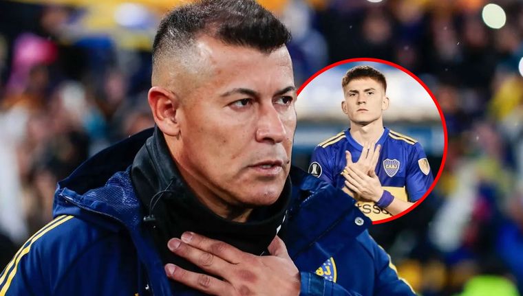 Almirón incluyó a Barco ante Estudiantes. Foto: MDZ