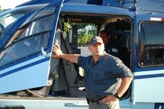 duras criticas contra sergio berni por desmantelar un helicoptero sanitario para que lo use axel kicillof