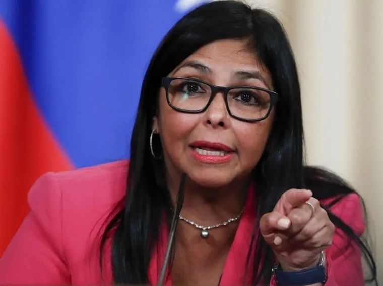 Delcy Rodríguez, vicepresidenta de Venezuela