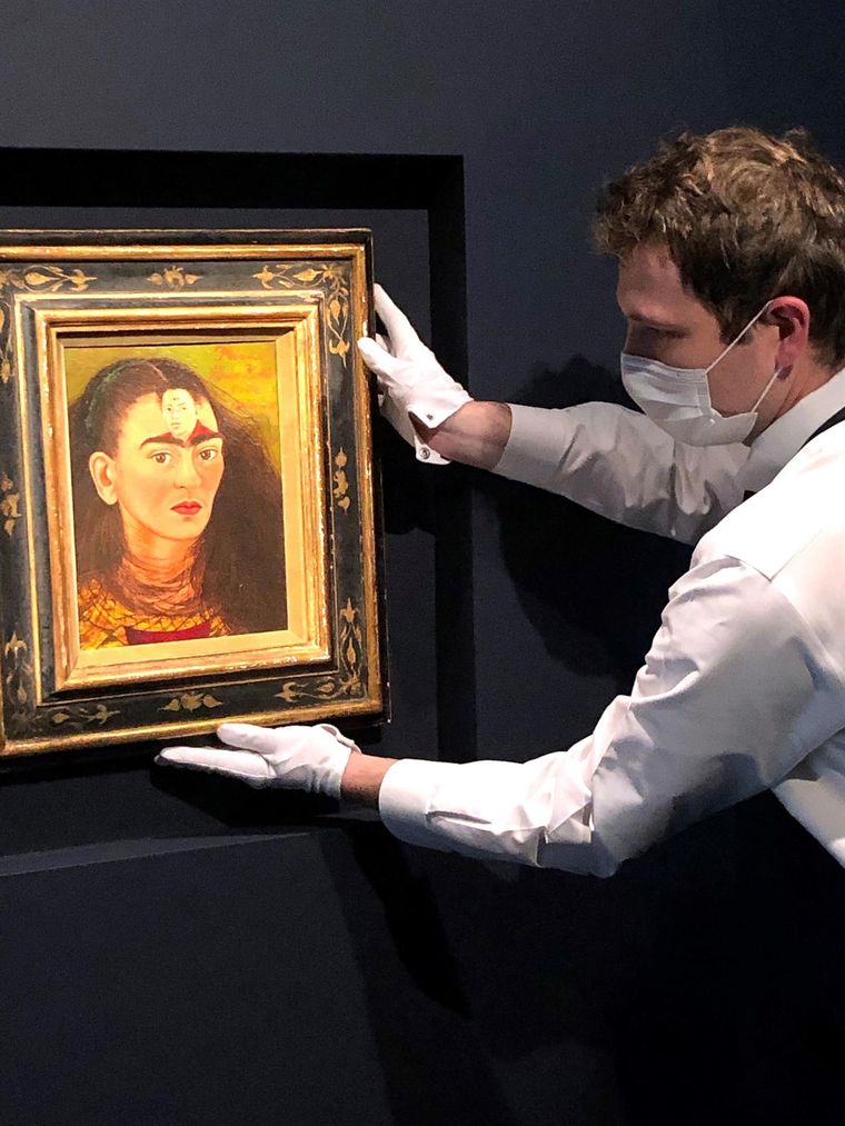 Foto: EFE. Se quebró el récord de Los Rivales, el cuadro de Rivera vendido por 9.8 millones de dólares en 2018.