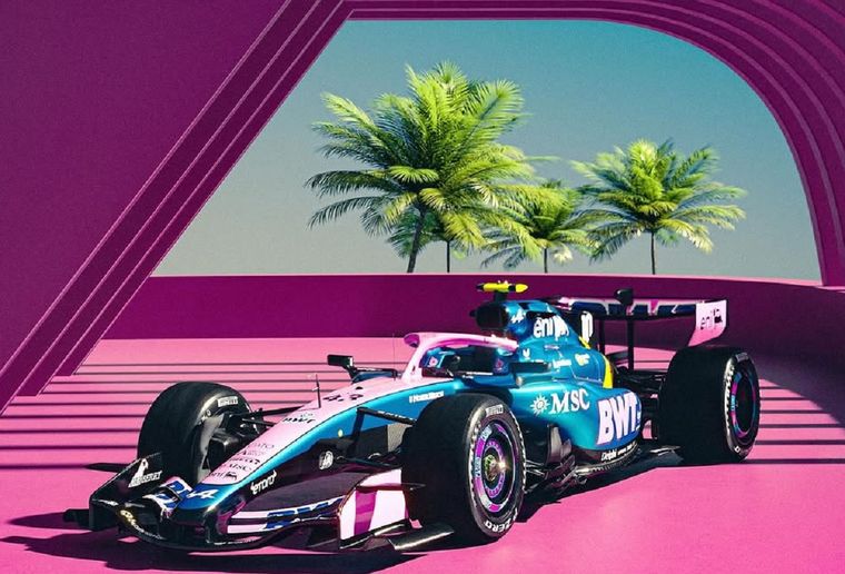 Franco Colapinto vuelve a pista en Miami tras el parate de abril.