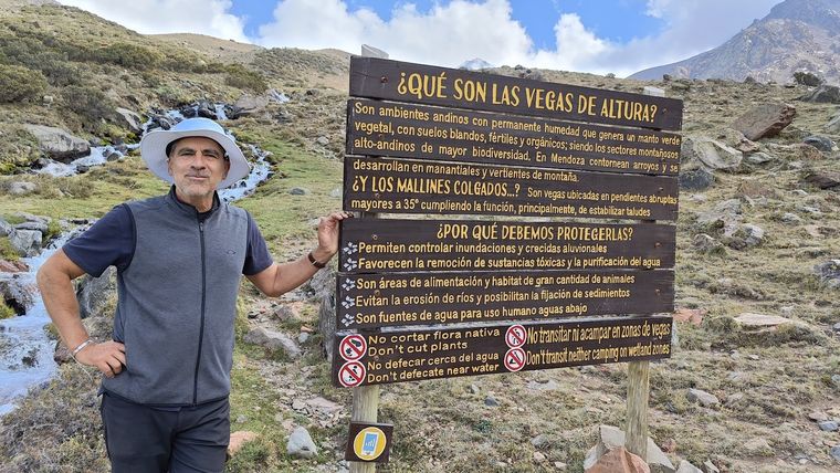 Mario Vadillo, candidato a gobernador de Mendoza por el partido verde. Foto: Foto: MV