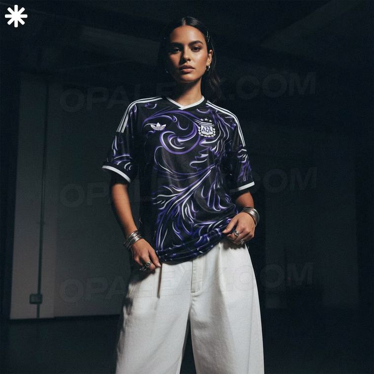 Según el sitio Opaleak, la indumentaria alternativa de la Selección cambiaría el violeta por el negro. Según el sitio Opaleak, la indumentaria alternativa de la Selección cambiaría el violeta por el negro.