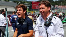 Colapinto y Vowles cuando compartían equipo en Williams en 2024. Foto: @FranColapinto