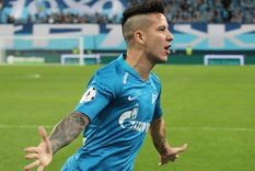 Seba Driussi, una de las figuras argentinas del fútbol ruso. FC Zenit Foto: FC Zenit