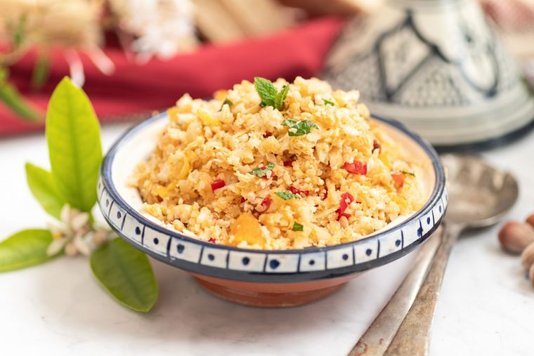 Prepara este delicioso cuscús vegetariano en pocos pasos Foto: Shutterstock