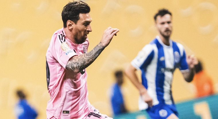 Lionel Messi, titular en el duelo entre Inter Miami y Porto por la segunda fecha del Mundial de Clubes