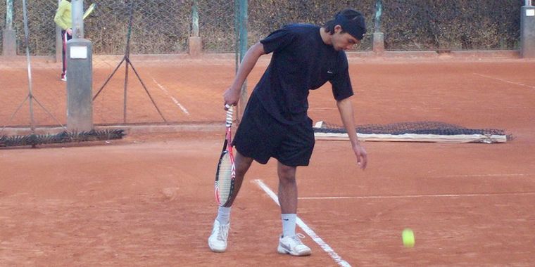 Yasin Sama, ganador del 4° Torneo del Tenis club. Foto: Fabián Segura