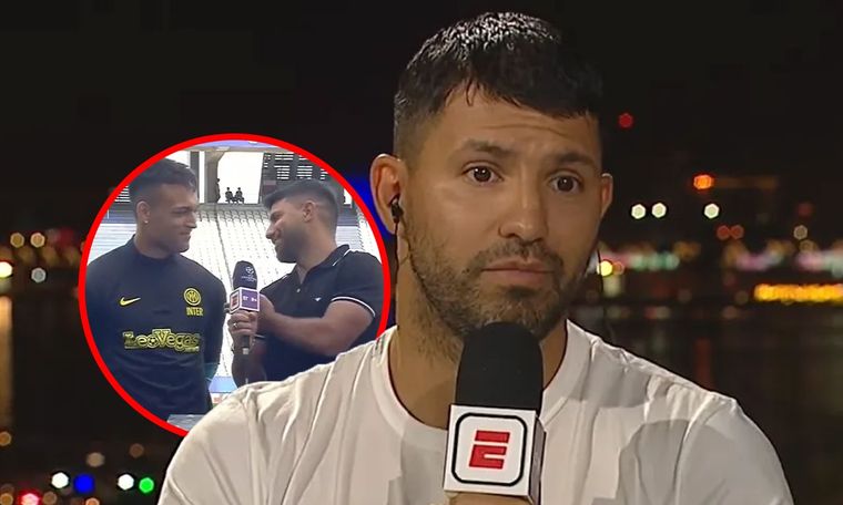 El Kun Agüero le confesó a Martínez que hinchará por el City.