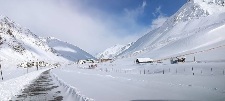 Las nevadas históricas del año pasado no se repetirían Foto: Gendarmería Nacional
