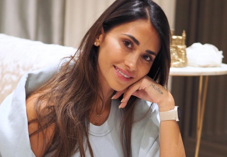 Antonela Roccuzzo acompaña en cada partido a su marido, el talentoso Lionel Messi Foto: Instagram: antonelaroccuzzo