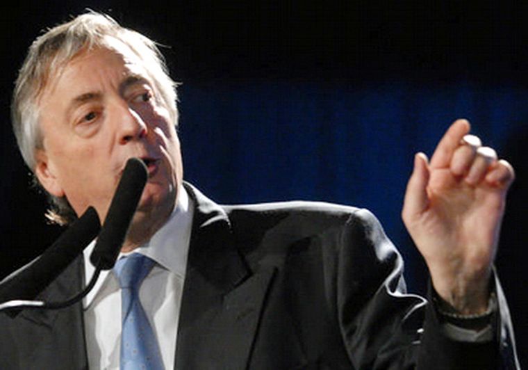 El ex presidente Néstor Kirchner Foto: NA /Archivo