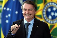 Bolsonaro, muy vinculado a una iglesia evangélica. Foto: Efe.