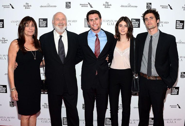 La familia Reiner en 2016.