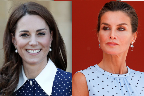 Kate Middleton y Letizia Ortiz, dos royals que marcan tendencia. Foto: Instagram