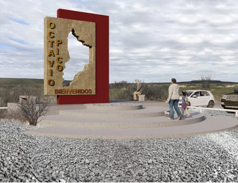 En Octavio Pico, el paisaje patagónico y la idea de frontera conviven en un pueblo pequeño con historia propia. En Octavio Pico, el paisaje patagónico y la idea de frontera conviven en un pueblo pequeño con historia propia.