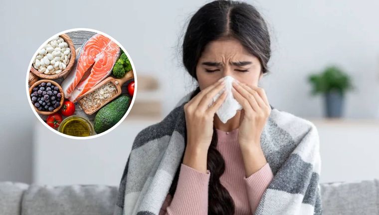 Los mejores alimentos que refuerzan el sistema inmunológico ante la gripe (Shutterstock).