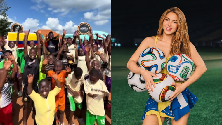 Shakira invitó a los Ghetto Kids a bailar junto a ella en el Mundial 2026.