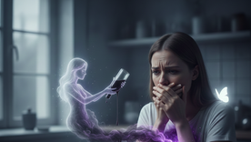 Una mirada distint sobre la bulimia. Fuente: IA Gemini. Una mirada distint sobre la bulimia. Fuente: IA Gemini.