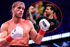 Logan Paul invitó a Messi a enfrentarse en el ring. Foto: Archivo