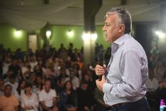 Alfredo Cornejo en San Martín. Foto: Prensa Cornejo