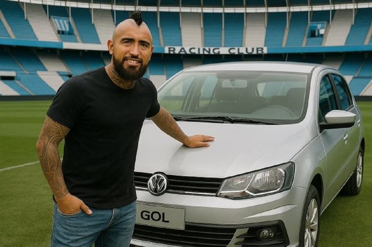Los desopilantes memes tras la expulsión de Arturo Vidal en Colo Colo frente a Racing. Foto: Redes