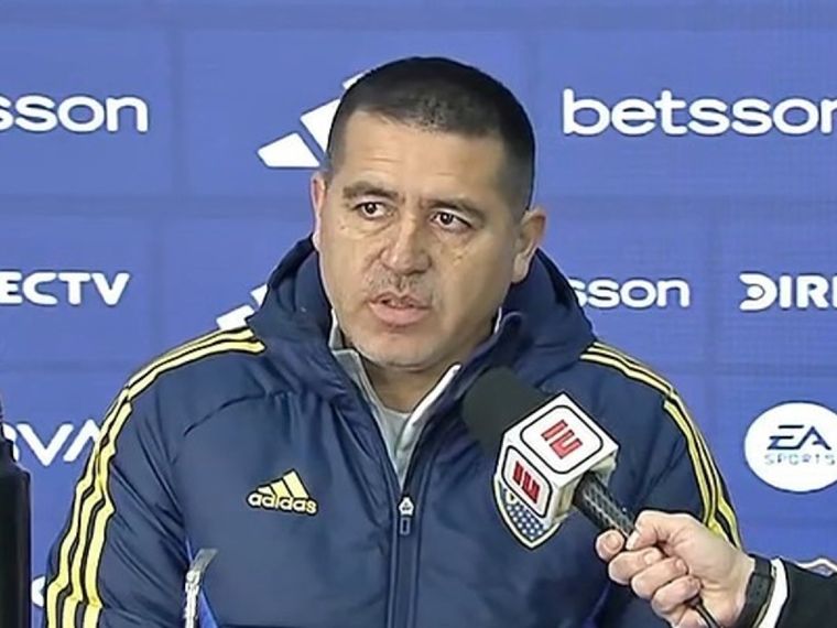Riquelme cargó contra el canal deportivo ESPN por sus críticas constantes al club y defendió su gestión. Foto: captura de TV
