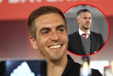 Philipp Lahm habló de la posibilidad de que Demichelis dirija Bayern Munich. Foto: MDZ