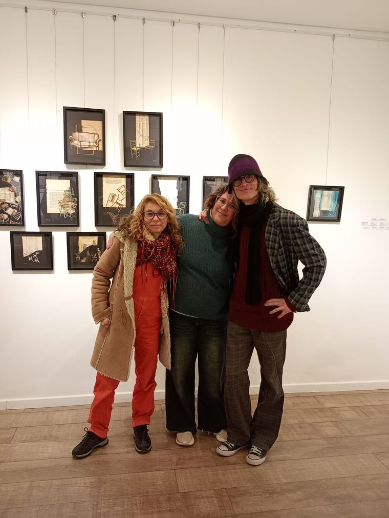 Ángeles Díaz, Laura Rudman y Andrés Casciani. Ángeles Díaz, Laura Rudman y Andrés Casciani.