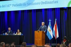 Rogelio Frigerio en la apertura del 147° Periodo de Sesiones Ordinarias en Entre Ríos.