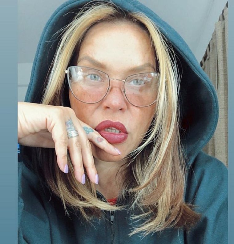 Nazarena Véles compartió un video de su pareja Foto: Instagram @nazarenavelez