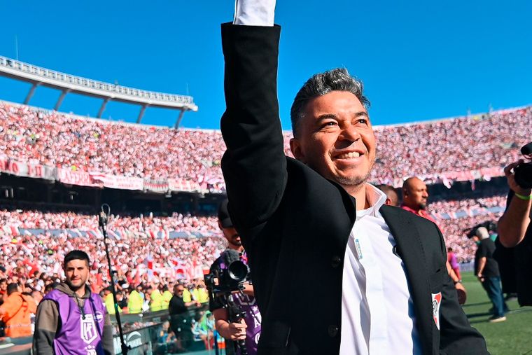 River despide a Gallardo en redes.