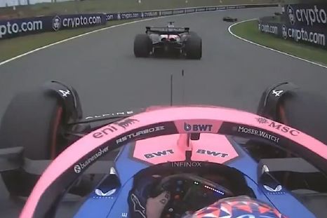 Colapinto y Gasly, un duelo parejo en Zandvoort. Colapinto y Gasly, un duelo parejo en Zandvoort.