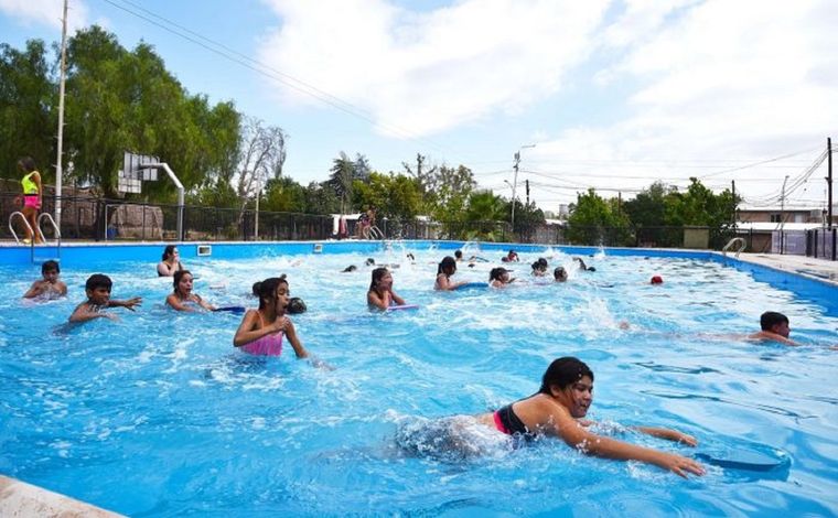 En verano, hay que cuidarse especialmente del sol. Foto: Municipalidad de Guaymallén