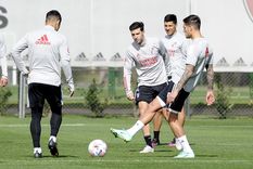 Entrenamiento de River. Foto: River Plate