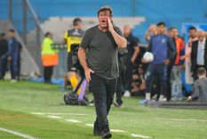 El entrenador habló post partido en el Cilindro. Foto: Fotobaires El entrenador habló post partido en el Cilindro. Foto: Fotobaires