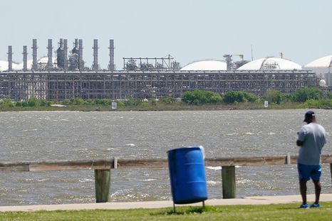La terminal de exportación de gas natural licuado de Sabine Pass en Cameron Parish, Luisiana, es la más grande del mundo.