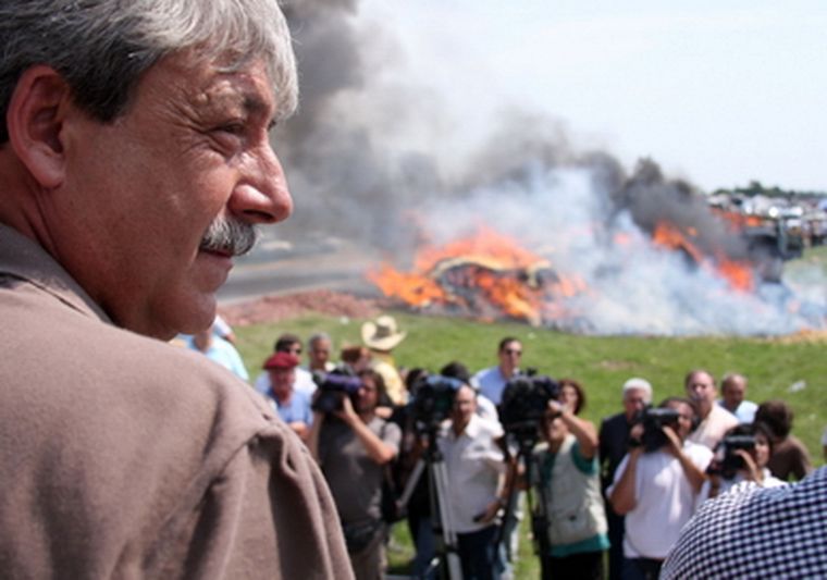 El titular de la Federación Agraria Argentina, Eduardo Buzzi. Foto: NA