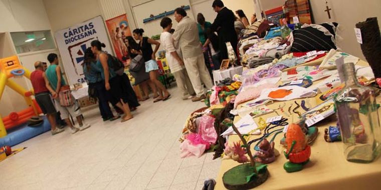 Muestra de Caritas en el ECA Foto: Maggie Ojcius/Mediamza.com