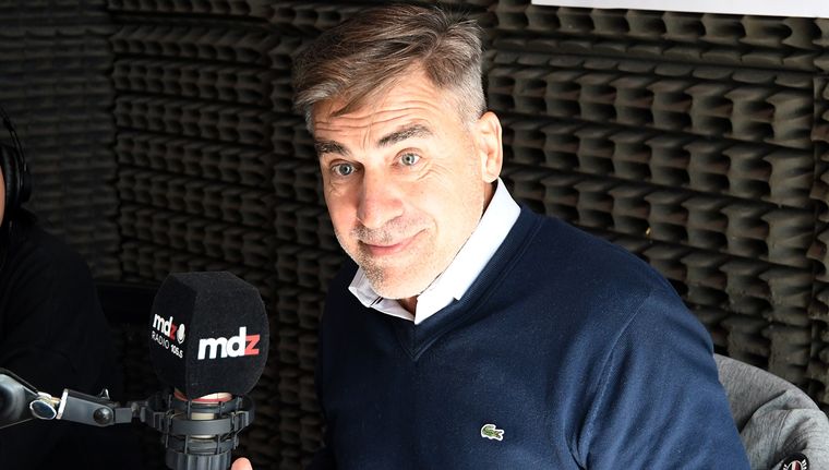 Mario Vadillo, presidente del Partido Verde, en MDZ Radio 105.5 FM Foto: ALF PONCE MERCADO / MDZ
