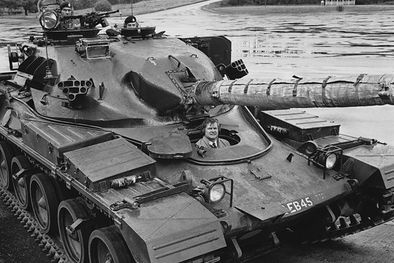 MDZol | Irán ordenó 1.500 tanques Chieftain a Reino Unido en la década de 1970. Foto: GETTY IMAGES