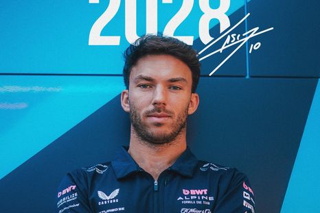 Pierre Gasly renovó su contrato con Alpine hasta fines de 2028. Foto: @Alpine Pierre Gasly renovó su contrato con Alpine hasta fines de 2028. Foto: @Alpine